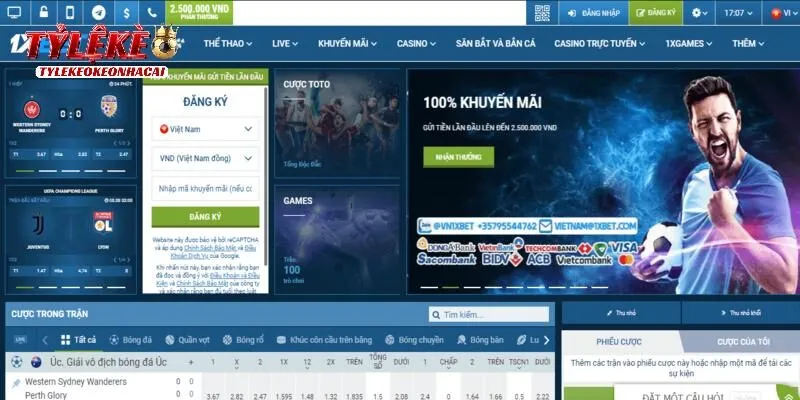 Giới thiệu nhà cái 1XBET uy tín top 1 hiện nay